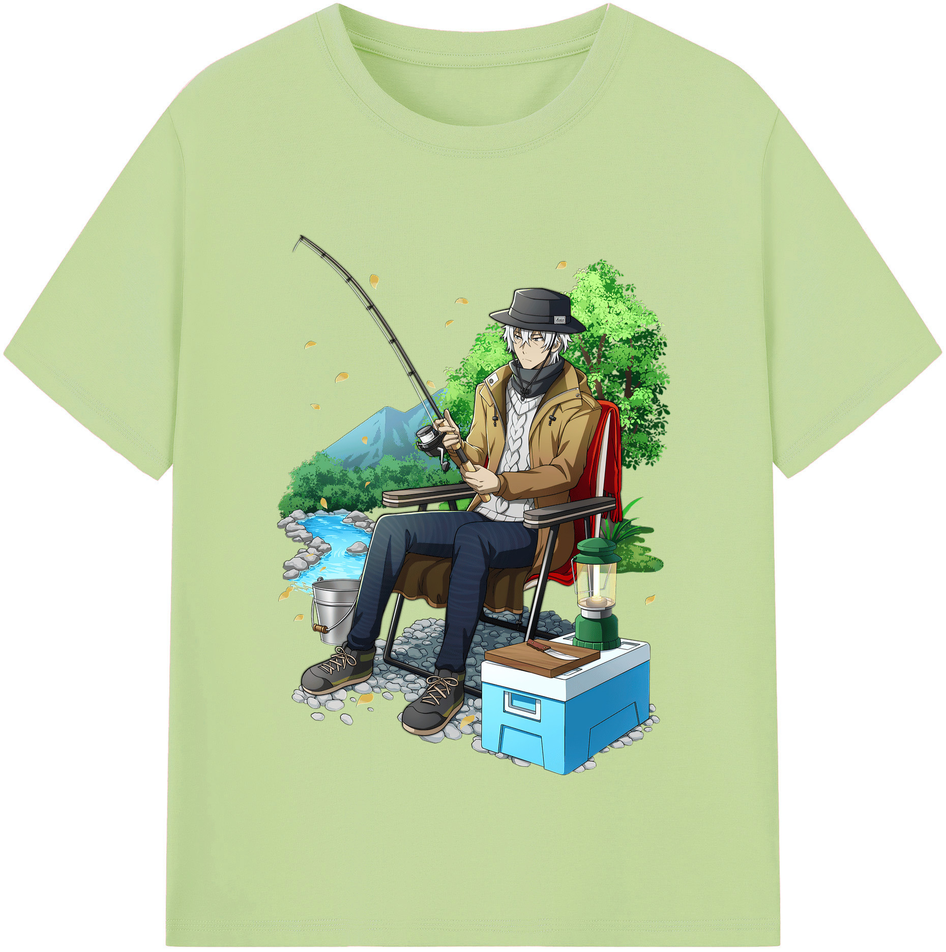 （画像用） 文豪ストレイドッグス Bungo Stray Dogs 綿100％半袖Tシャツ（フロントプリント）